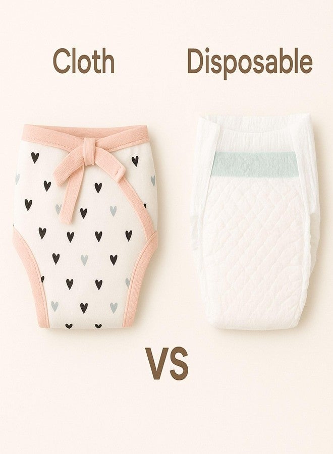 Adhigams Newborn Cotton Nappy for baby | Reusable & Washable Multicolor Cloth Langot Diaper Pants | Soft & Breathable Cotton Underwear for infants, Boys & Girls (AD-BABY-NAPPY, 3, count) - Image 4
