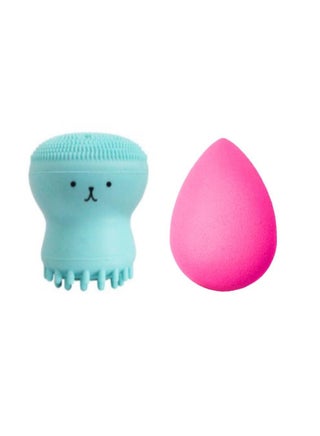Jellyfish Massage And Exfoliating Facial Brush With Beauty Blender - pzsku/Z1D917F3DC544EE2388F4Z/45/_/1662148747/d9b43d4e-7a6c-420d-b513-7c02b4fa9274