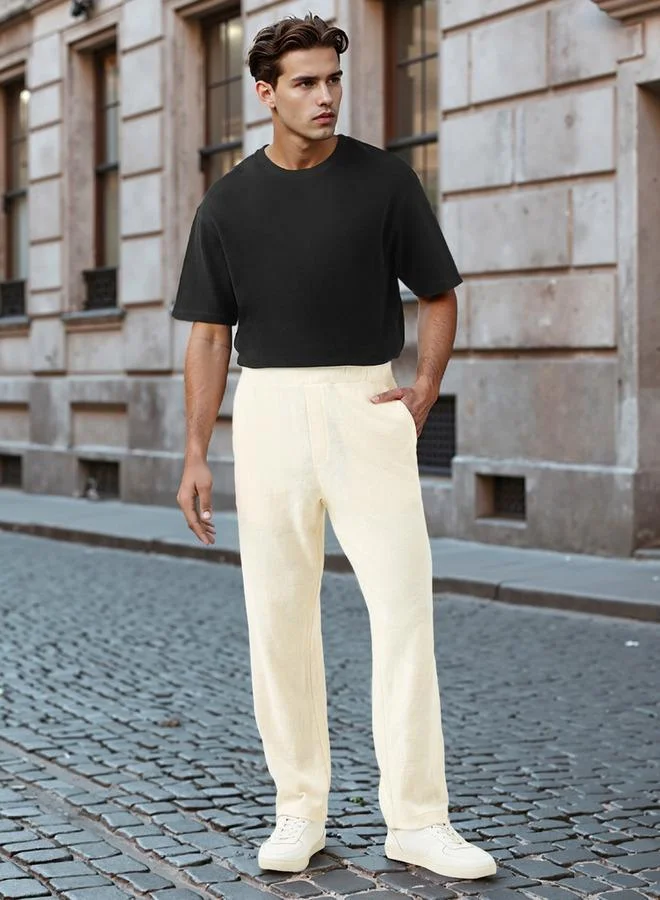 Iconic Iconic Textured Crew Neck T-shirt