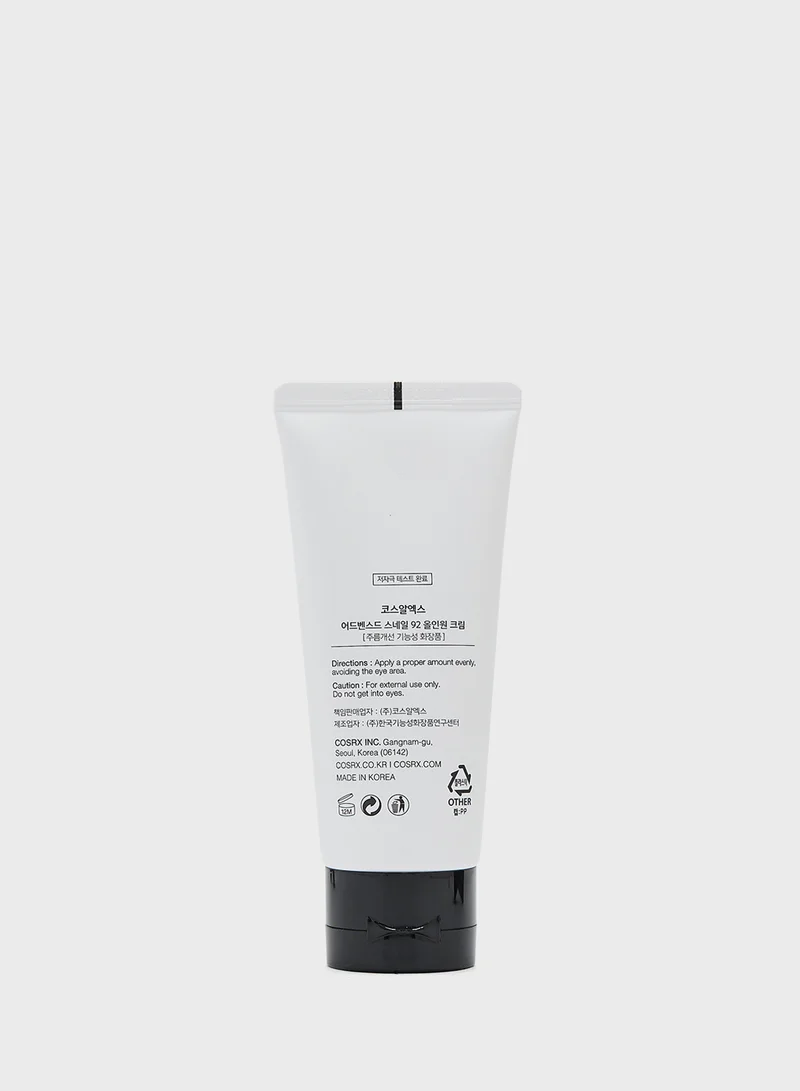 Cosrx Advanced Snail 92 All In One Cream_Tube_100 G