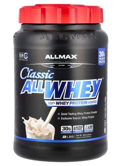 Allmax Classic AllWhey® 100% Whey Protein Source Vanilla 2 lbs (907 g) 