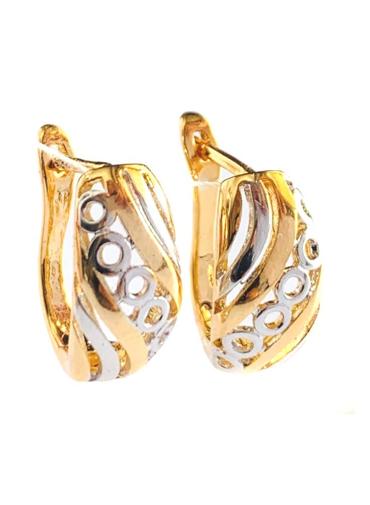 اكس بي اقراط نسائية دهبية - Image 4