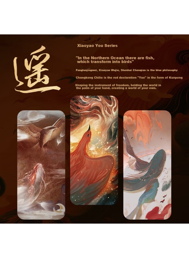 Defense Kunpeng Series Kevlar Full Body Magnetic Absorption Art Fiber Design Business Protective Case For Apple 16Promax, Unisex New Style - Remote Peng - Image 2