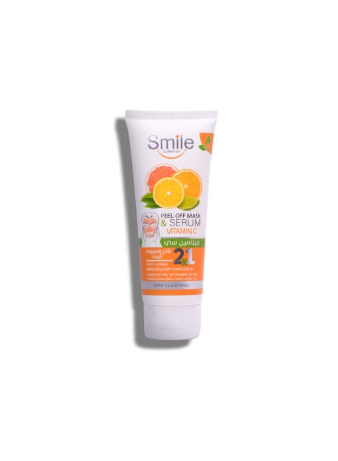 smile peel off mask vitamin c