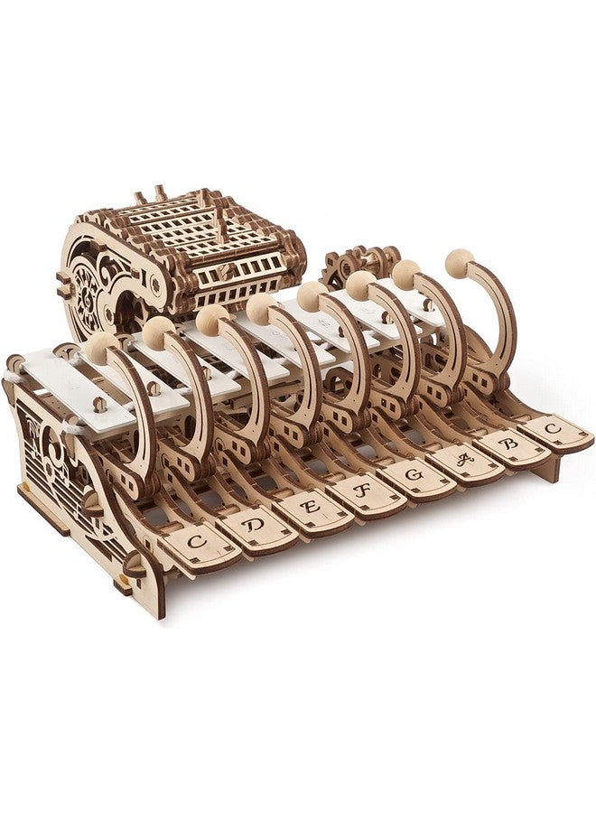 UGEARS Celesta 3D Mechanical Puzzle - Multifunctional Musical Instrument with Piano, Music Box and Xylophone - 3D Wooden Puzzle for Adults and Children - Musical Model - Image 1
