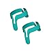 NANOBÉBÉ Nanobebe Flexy Bottle Handles EasyGrip Ergonomic Handles Transitional Sippy Cup Handles 2Pack Teal - Image 2
