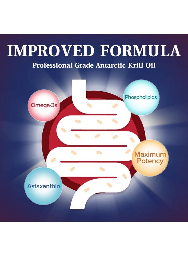 ناتشور ميست كبسولات زيت الكريل القطبي الجنوبي من ناتشر ميست، 1000 ملغ، أوميغا 3 من زيت الكريل، وحمض إيكوسابنتينويك، وحمض دوكوساهيكسانويك، وأستازانتين، وفوسفوليبيدات، لصحة الدماغ والقلب، 60 كبسولة هلامية، خالية من الكائنات المعدلة وراثيًا، وخالية من الغلوتين، صنع في الولايات المتحدة الأمريكية - Image 3