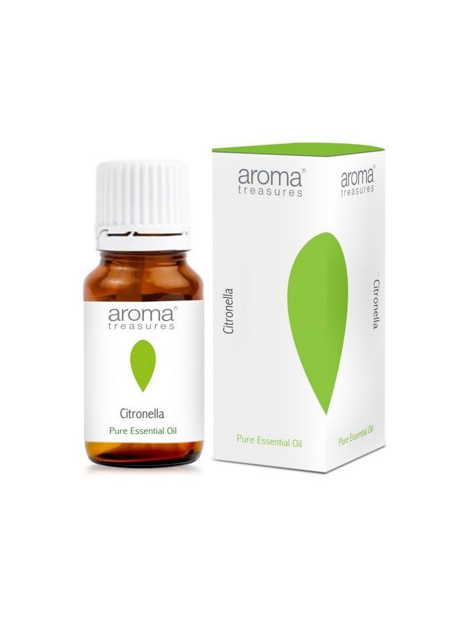 Aroma Treasures Citronella Essential Oil 10 G (Pack Of 4) - Image 2