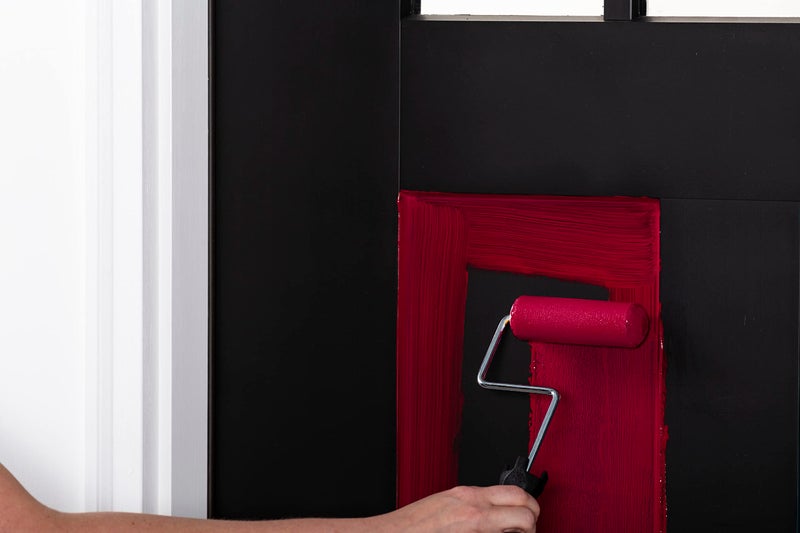 رست أوليوم Rust-Oleum 369385 باب جاف متطور وطلاء تقليم ربع لتر من التوت البري الساتان - Image 4