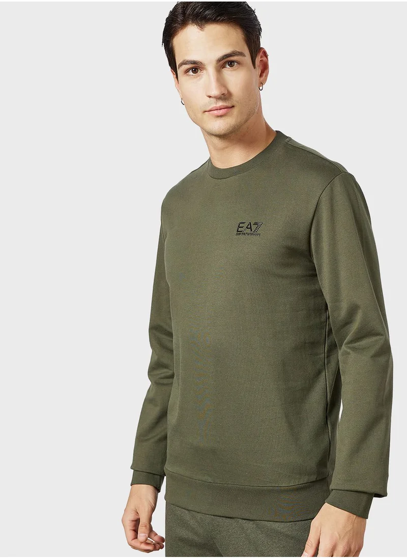 EA7 Emporio Armani Logo Sweatshirt