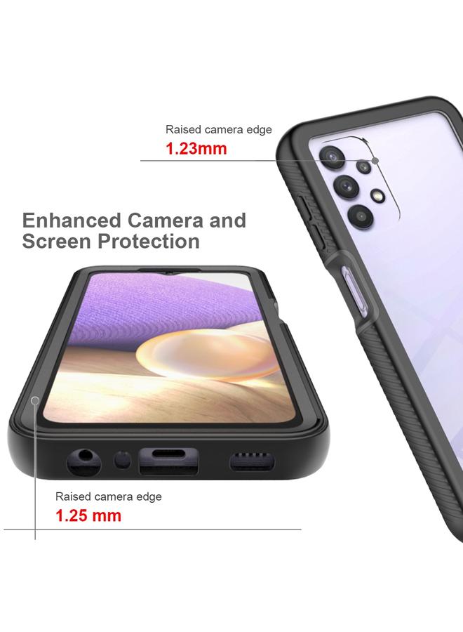 اس-توب جراب لهاتف Samsung Galaxy A32 5G Starry Sky كامل الجسم هجين مقاوم للصدمات - Image 4