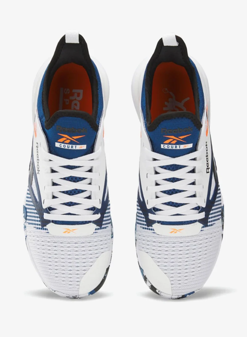 Reebok White|Black|Blue Reebok Nano Court Unisex Shoes  | Best Price UAE