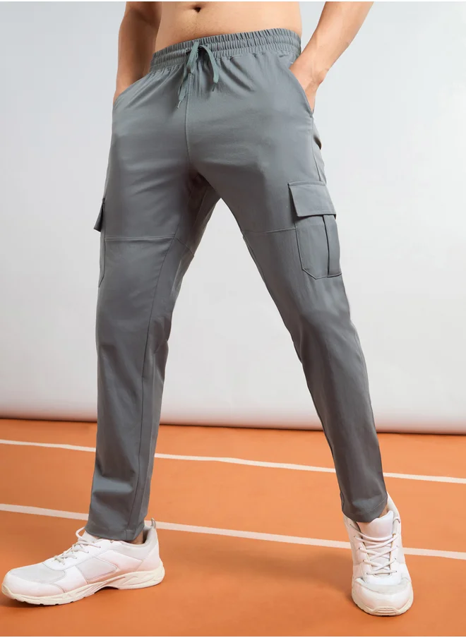 Technosport Solid 2-Way Stretch Cargo Pants