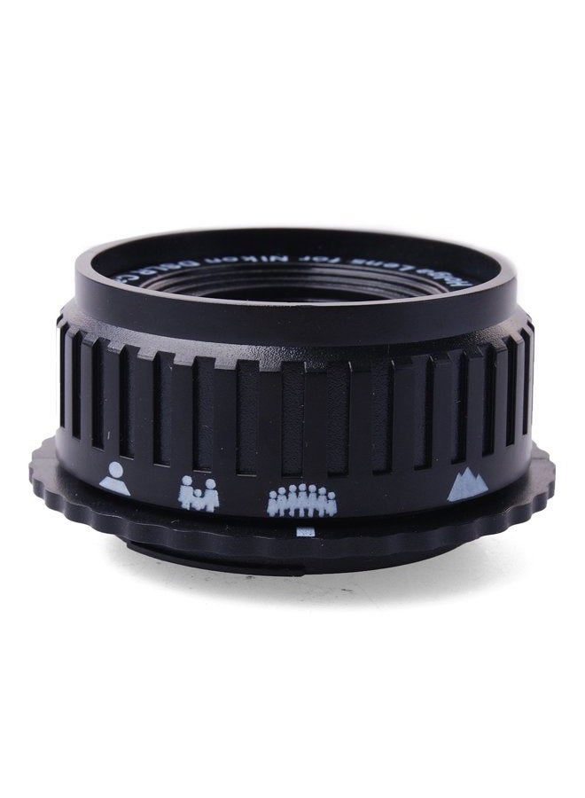HOLGA 60mm f/8 Lens for Nikon DSLR (Black) - Image 2