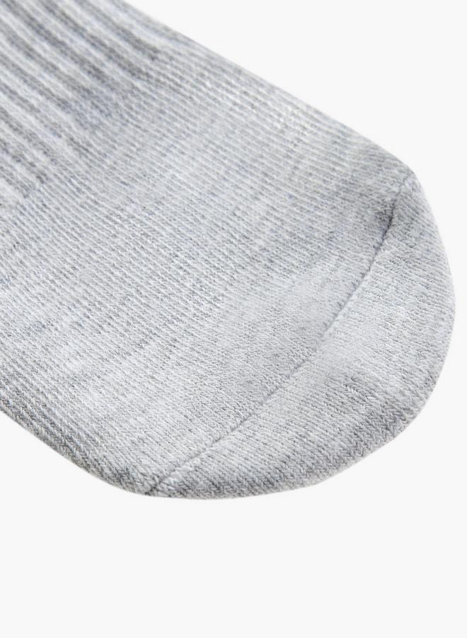Kappa Set Of 3   Kappa Logo Print Ankle Length Socks With Antibacterial Protection - Image 3