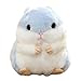 AngelGift Cuddly Hamster Soft Stuffed Animals Cushion Toy Doll 4 10cm Mouse Plushie Toys Best Birthday Gifts for The Children Kids Baby Toys Blueness - Image 2