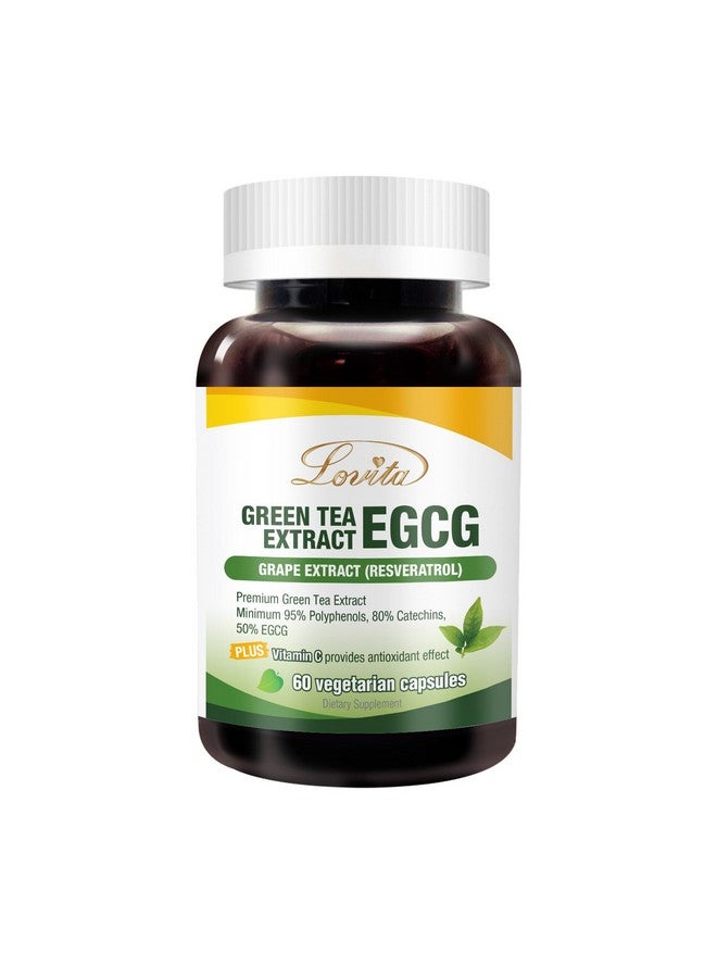 Lovita Green Tea Extract 1000mg (120 Count) - Image 1