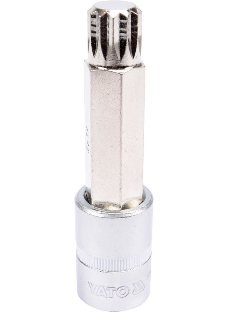 Yato YATO Socket Bit 1/2" Spline M17 L=100mm YT-04357