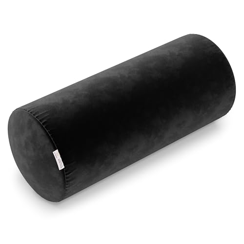 MY ARMOR Bolster Pillow | Memory Foam Orthopedic for Rest & Support Black, Large Size - 25" x 9" x 9" Bolster Pillow Set - Image 1