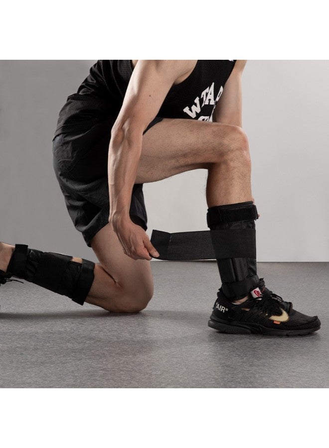Dweck Duweike Weighted Leg Straps, Running Sandbag Leg Straps, Lead Blocks, Steel Plates, Adjustable Sports Invisible Sandbags, One Pair 4kg - Image 3