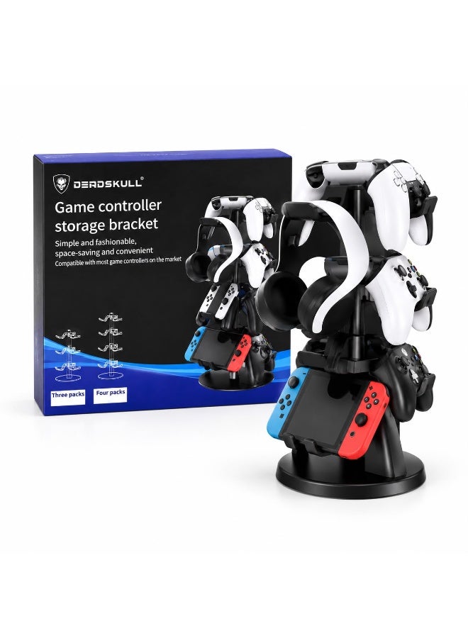 DEADSKULL PS5 DualSense Controller Charging Dock with LED Indicator - Black & White - Image 2