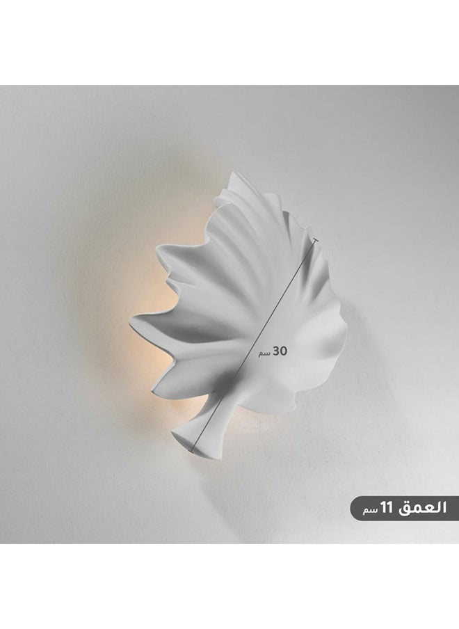 يوكاندل اضاءة مودرن داخلية جبس 3D بشكل ورقة شجر 