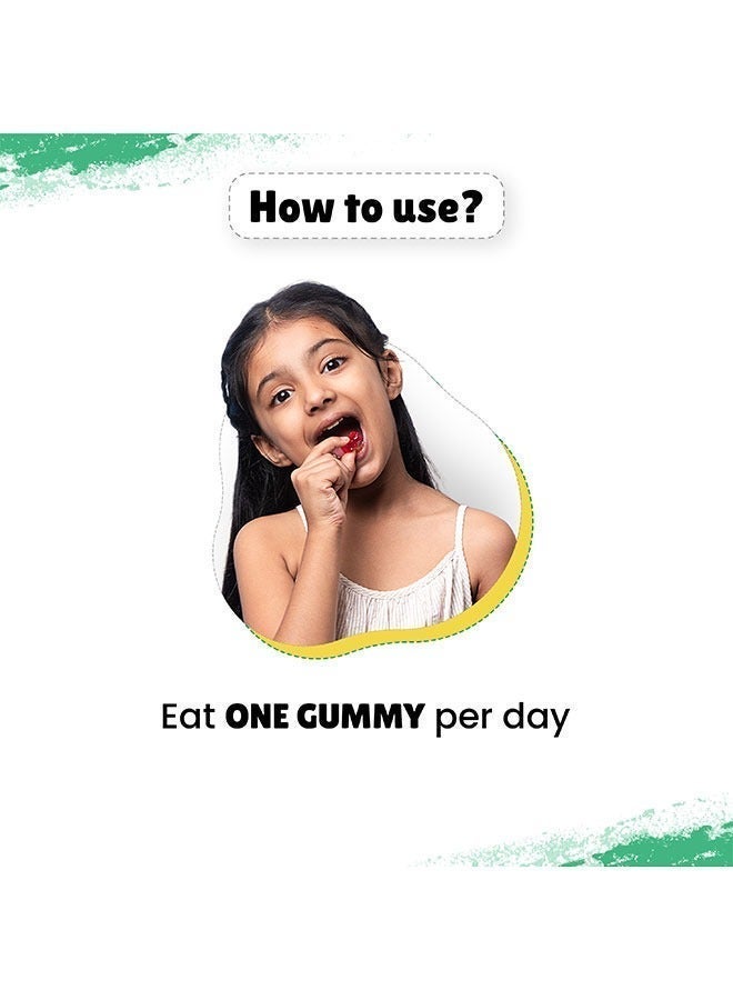 Little Joys Dha Brain Health Gummies  30 Day Pack For Improved Concentration, Mood And Sleep Packed With 7 Vitamins And Minerals 100% Vegetarian No Added Sugar - Image 5