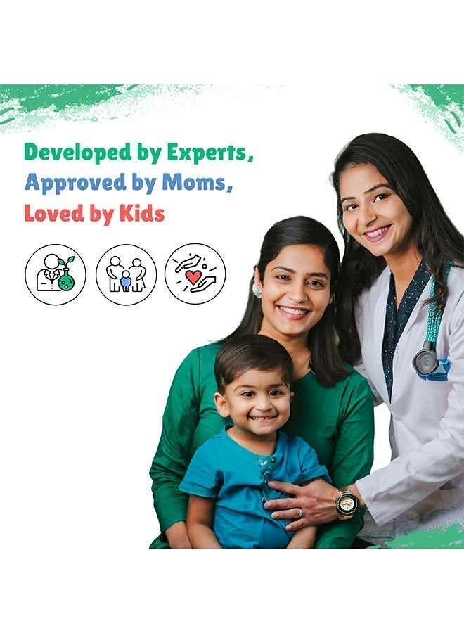 Little Joys Dha Brain Health Gummies  30 Day Pack For Improved Concentration, Mood And Sleep Packed With 7 Vitamins And Minerals 100% Vegetarian No Added Sugar - Image 4