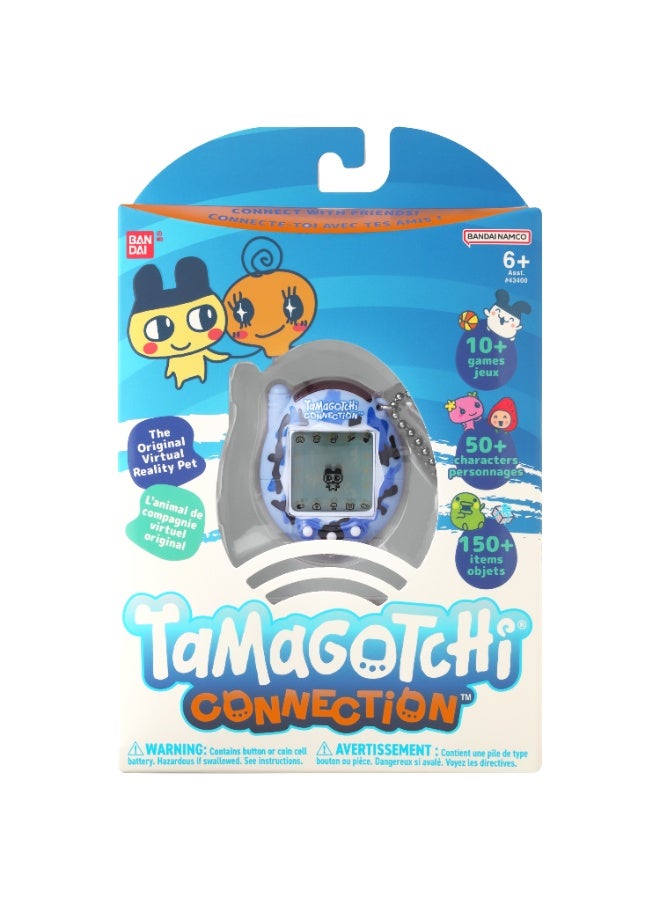 Tamagotchi تاما غوتشي كونكشن وايلد بلو، يعمل بالبطارية | حيوان أليف إلكتروني | حيوان أليف افتراضي ريترو | ألعاب للأطفال، الفتيات والفتيان | لعبة تفاعلية | حيوان أليف رقمي - Image 1