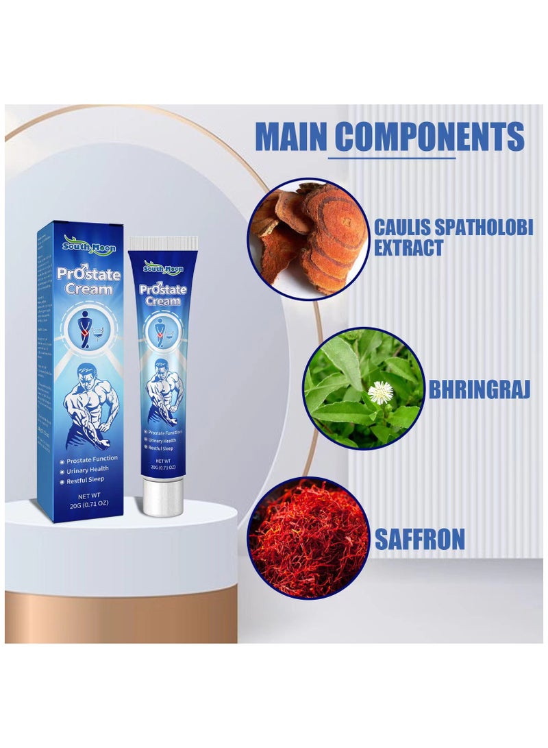 ساوث مون كريم تعزيز البروستاتا للرجال يقلل من التبول المتكرر للعناية بصحة الرجال 20 جرام - Image 2