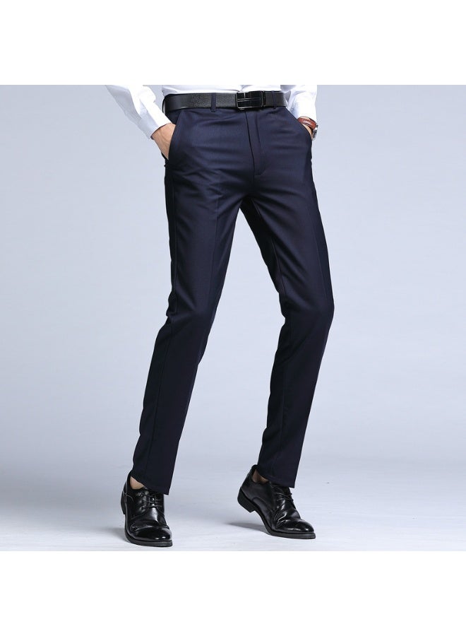 Shougu Men's Fashionable Casual Business Suit Pants  - Image 1