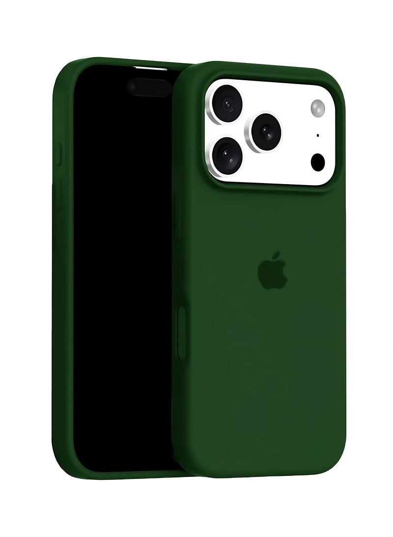 iPhone 17 Pro Max Case Liquid Silicone Silky Soft Touch Cover iPhone 17 Pro Max Full-Body Protection Anti-Scratch Shockproof Phone Case For iPhone 17 Pro Max 6.9-Inch - Image 1
