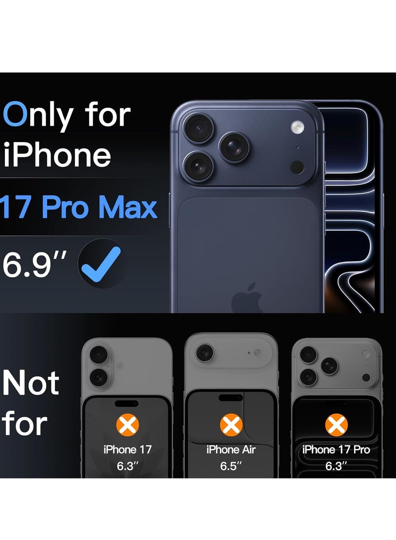 iPhone 17 Pro Max Case Liquid Silicone Silky Soft Touch Cover iPhone 17 Pro Max Full-Body Protection Anti-Scratch Shockproof Phone Case For iPhone 17 Pro Max 6.9-Inch - Image 2