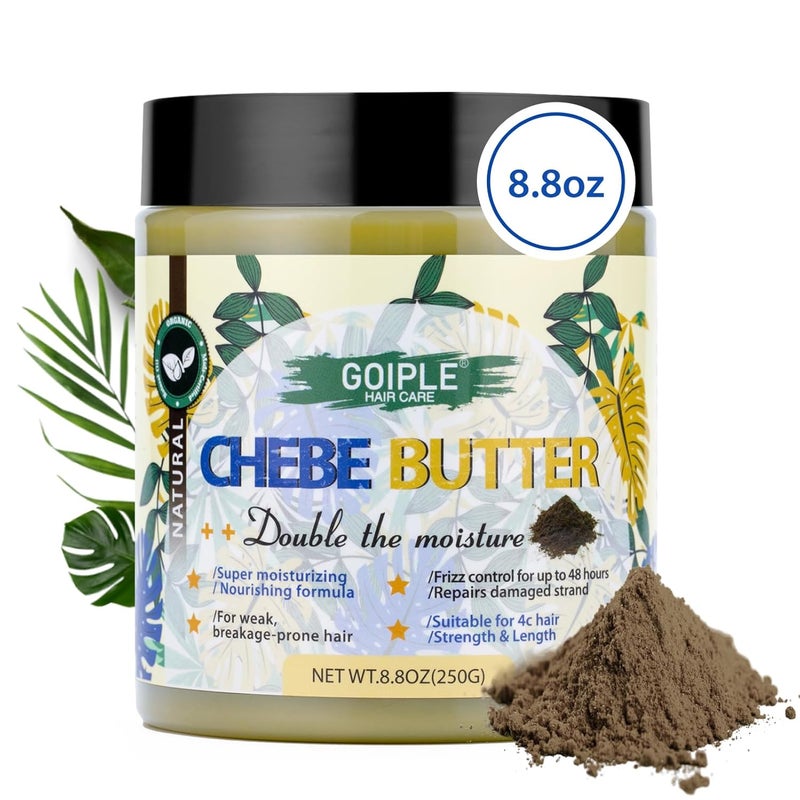 Chebe Butter for Hair Growth Upgrad Chebe Hair Butter For Men Women Deep Moisturizes Chebe Hair Grease for All Hair Types Thickening Chebe Hair Growth Butter Growth Hair Care Products for Dry Hair