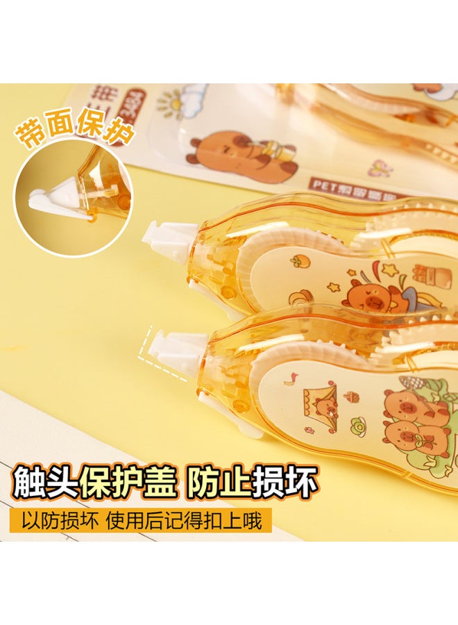 HELPS Creative Cartoon Dolphin Correction Belt For Primary School Students, Continuous Belt, Large Capacity Office Smooth Correction Belt - Image 4