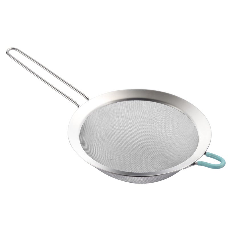 SUNWUKIN 304 Stainless Steel Fine Mesh Strainers for Kitchen, Colander-Skimmer with Handle, Sieve Sifters for Food, Tea, Rice, Oil, Noodles, Fruits, Vegetable - Image 1