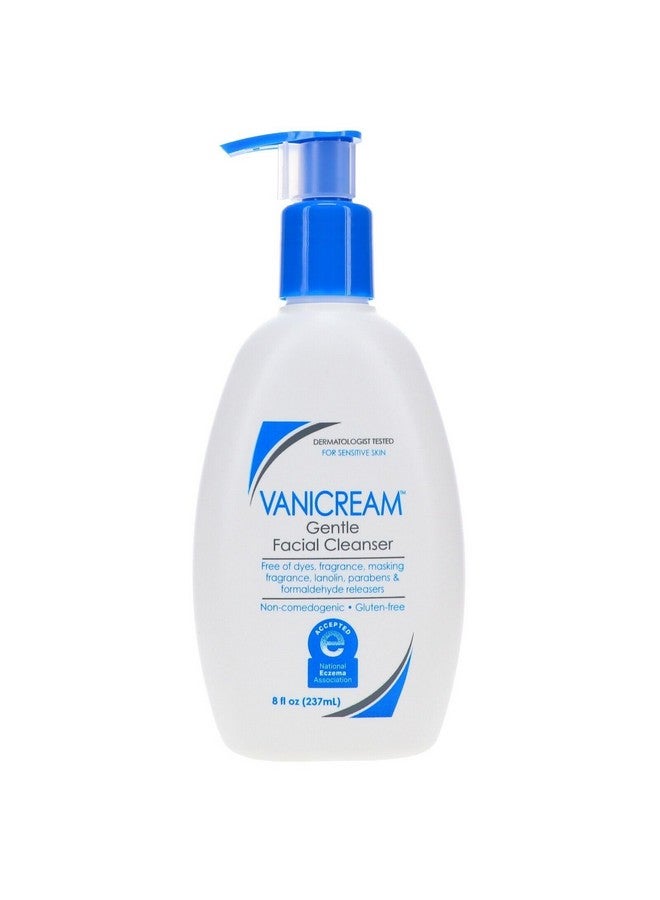 Vanicream Gentle Facial Cleanser For Sensitive Skin Soap-Free, 8.0 Fl Oz - Image 1