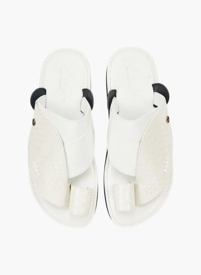 Al Waha Men's Arabic Sandals with Toe Loop - Ramadan Collection