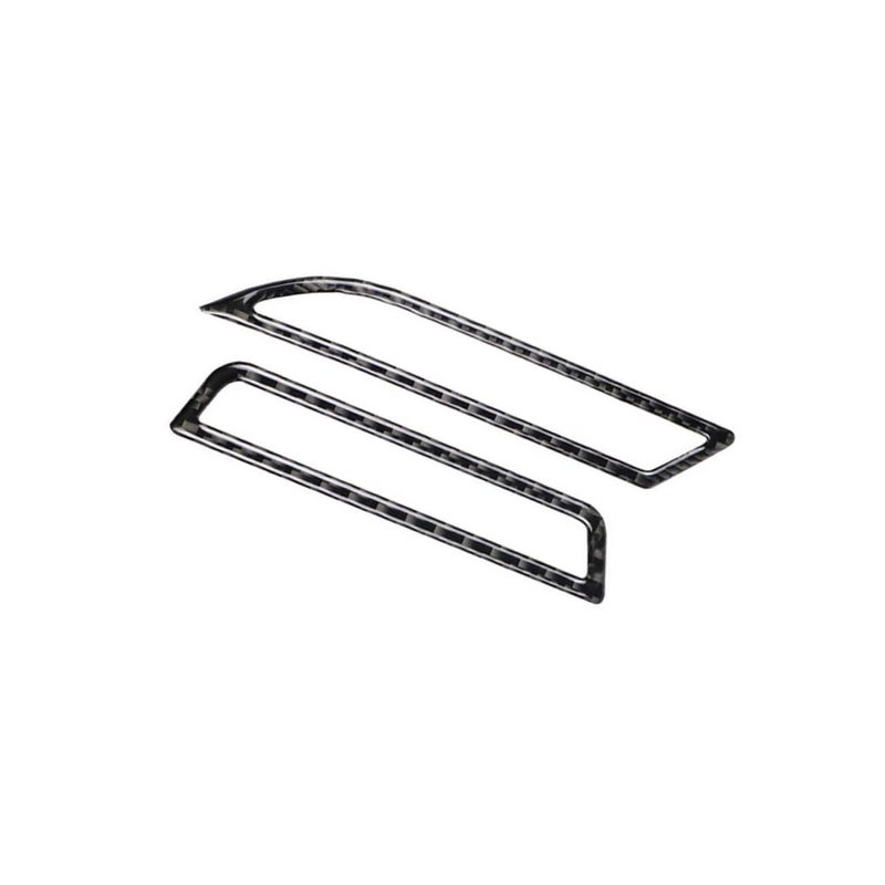 Carbon Fiber Car AC Vent Stickers Easy Peel and Stick Installation Durable Lightweight Custom Look - Image 2