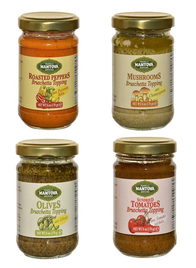 Mantova Mix Italian Bruschetta Topping, 6 Ounce