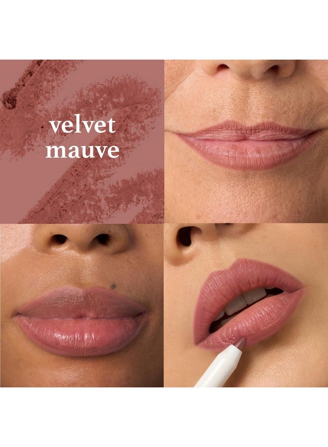 Julep With A Trace Retractable Creamy Long-Lasting Lip Liner, Velvet Mauve - Image 2