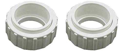 Haywards Hayward 2-Inch Union Nut Tailpiece Salt Generator Pool Replacement (2 Pack) - Image 1