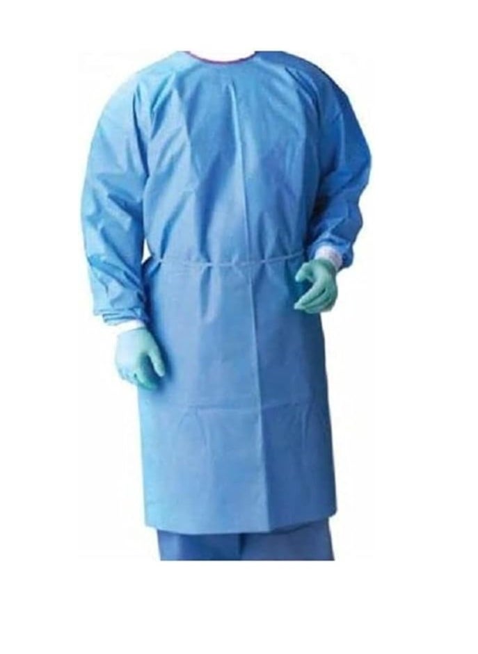 Generic Sterile coated doctor gown with cuff for hospitals 1pcs  - Image 2