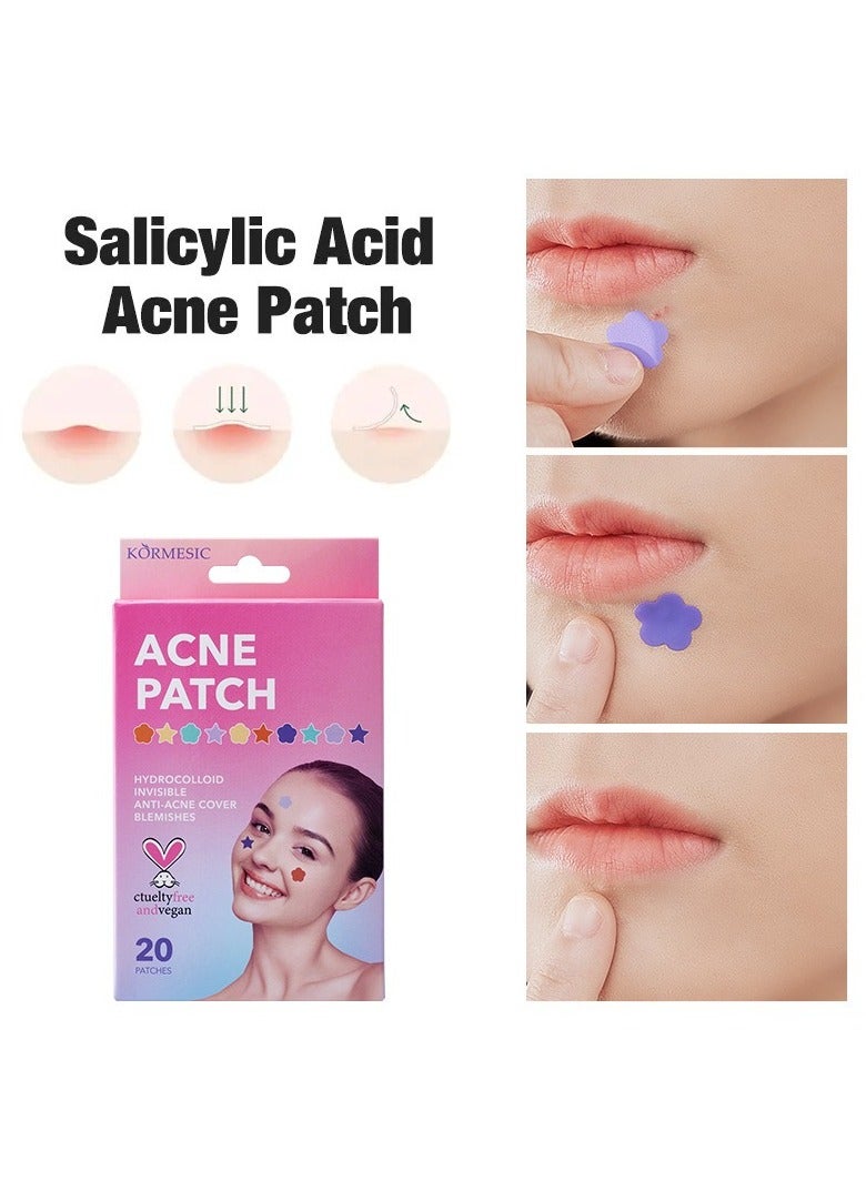 Kormesic حب الشباب رقعة hydrocolloid 20pcs - Image 4