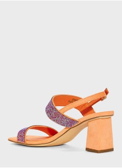 MENBUR Ankle Strap Mid Heel Sandal  - Image 3