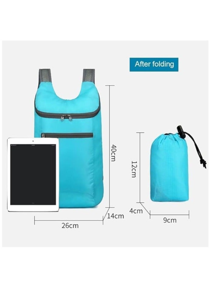 Cool Baby Style Folding backpack 20L unisex lightweight foldable ultra-light outdoor convenient travel backpack - Image 2