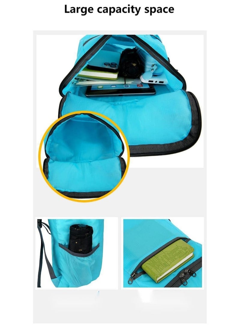 Cool Baby Style Folding backpack 20L unisex lightweight foldable ultra-light outdoor convenient travel backpack - Image 5