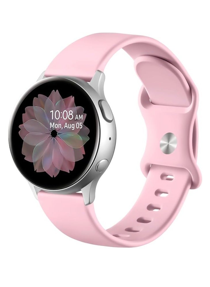 Strap Silicone Band 20MM For Samsung Gear Sport/Samung Watch 4/Watch 5 /Watch 5 Pro /S2 classic/active 2 40mm 44mm/Amazfit GTS 3/ GTS 4/4 Mini/Bip 3/Pro/GTS 2 mini/GTS 2e/Bip U/U Pro