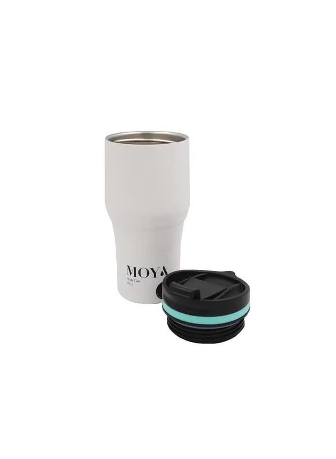 MOYA High Tide 380Ml Travel Coffee Mug Blue-White - Image 2