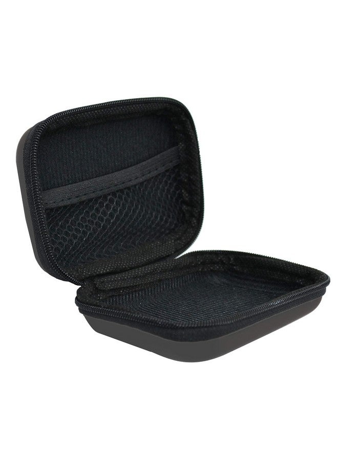 Teak Tuning Fingerboard Travel Carry Case, Large - Hard Protective Shell, Black - 6" x 4" x 2" Large Version - Image 1